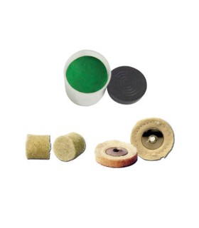 Fieltro para pulir y pasta