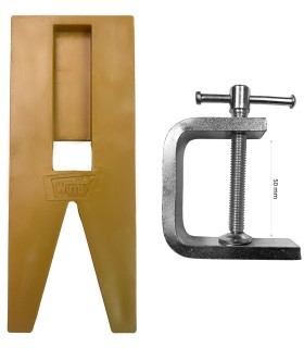 Kit brida + soporte marquetería